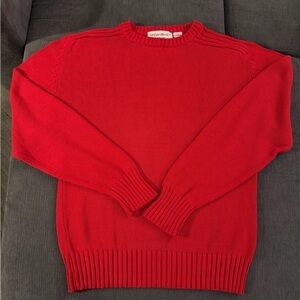 Yves Saint Laurent Red Men's Sweater Medium